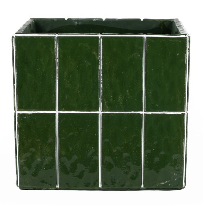 Aardewerk bloempot Moza L