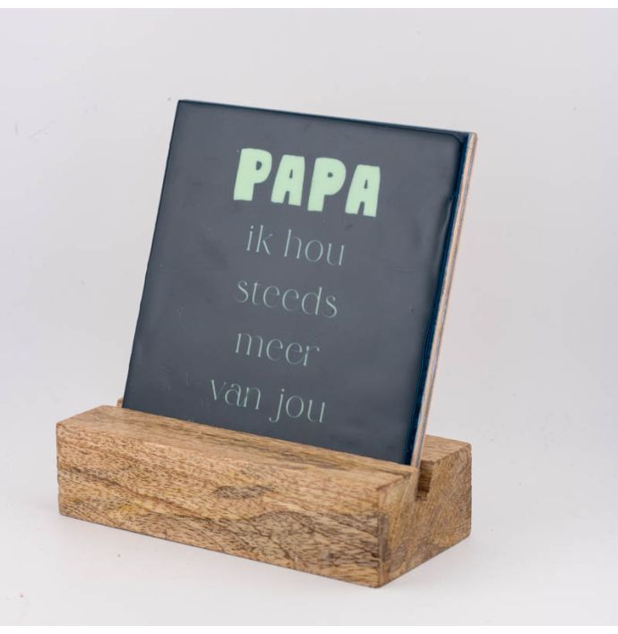 Tegeltje Papa