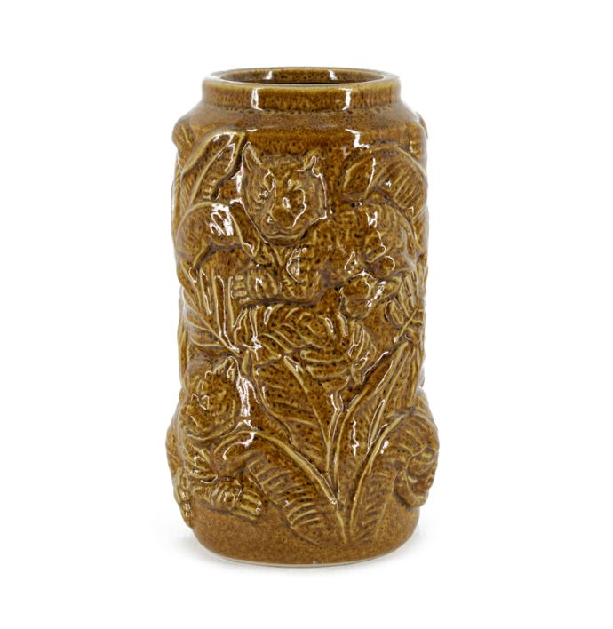 Aardewerk vaas Tigers S