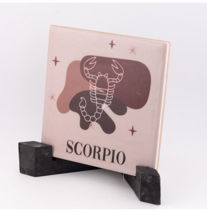 Tegeltje Scorpio (Schorpioen)
