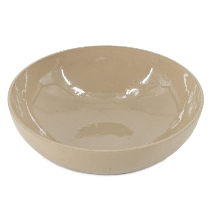 Schaaltje bowl hammered beige