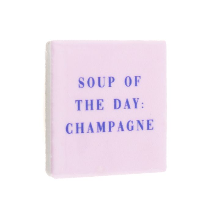 Magneettegeltje Champagne