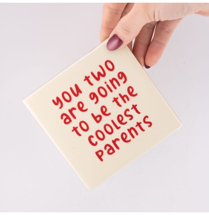Tegeltje coolest parents