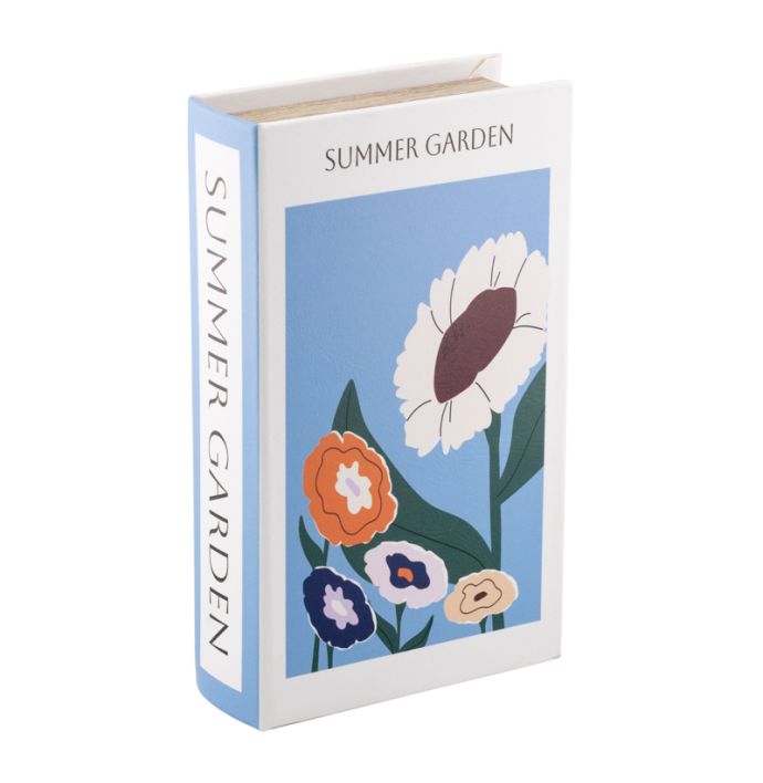 Opbergboek koffietafel summer garden 21x13cm
