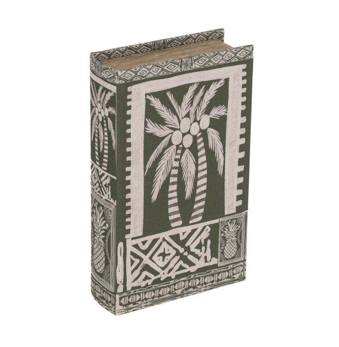 Opbergboek Green Palm 21x13cm