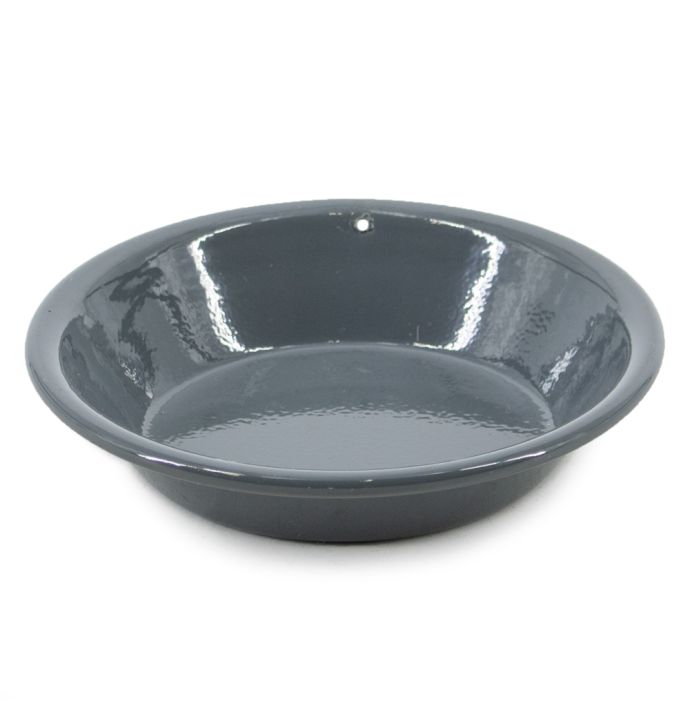 Metalen schaaltje grijs