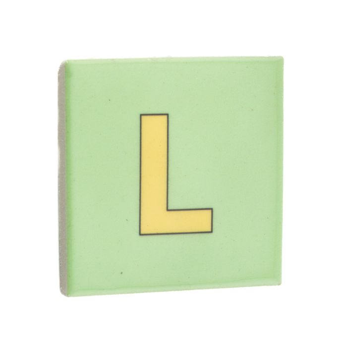 Alfabet tegeltje letter L