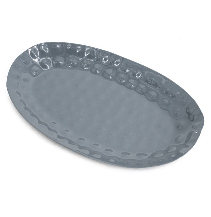 Schaal ovaal grey