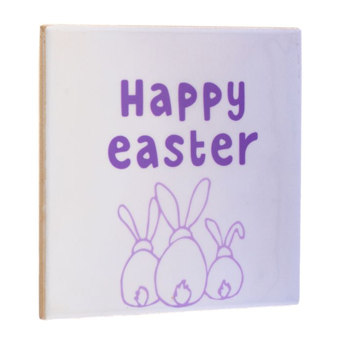 Tegeltje Happy easter