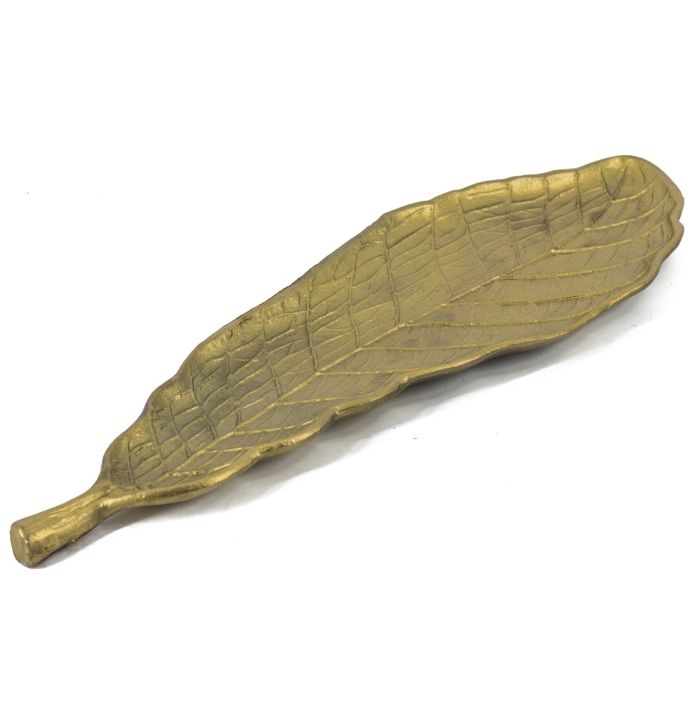 Schaal blad goud