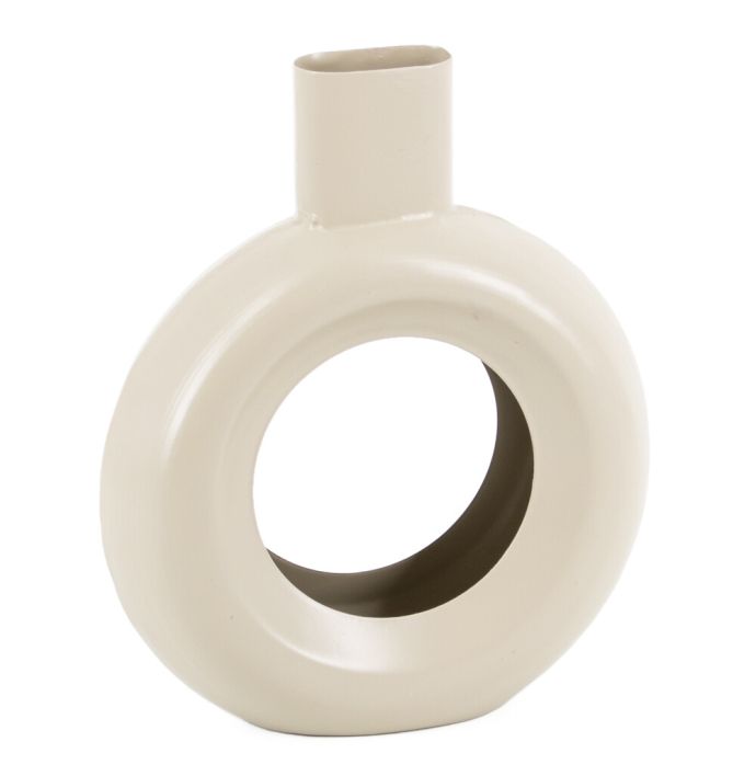 Vaasje donut rond sand
