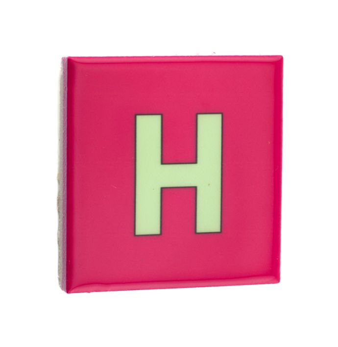 Alfabet tegeltje letter H