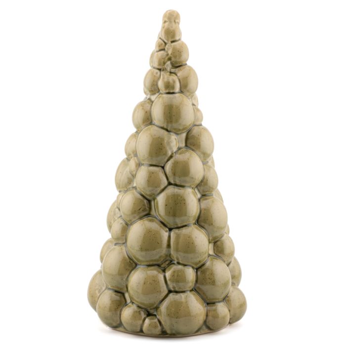 Ornament kerstboom Fir groen L