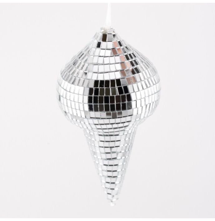 Hanger Discobal - Zilver - 13cm