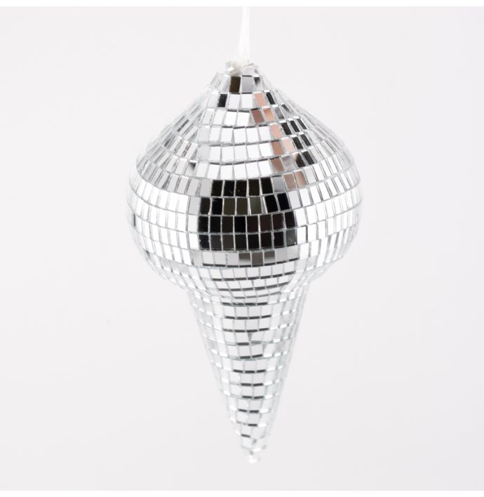 Hanger Discobal - Zilver - 13cm