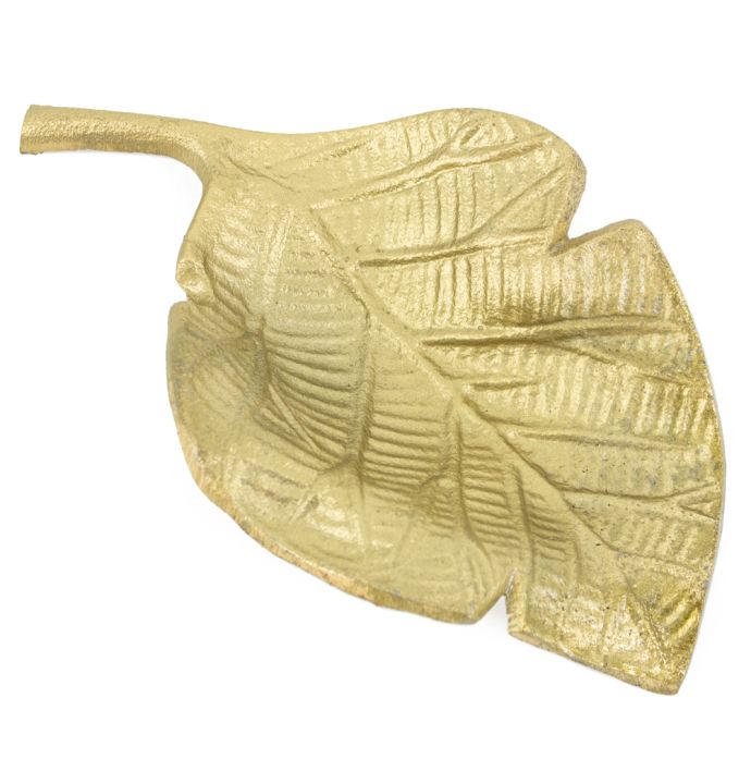 Schaal blad goud