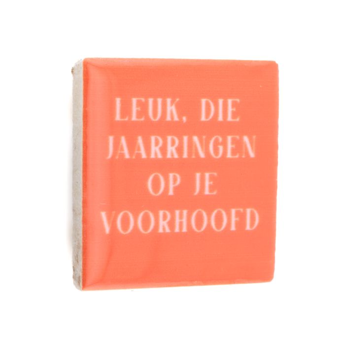 Magneettegeltje Jaarringen