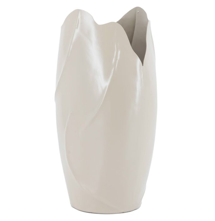 Metalen vaas flower sand