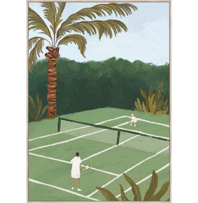 Schilderij 60x80cm Match Point