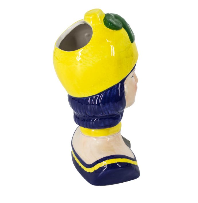 Vaas gekleurd vrouw citroen S