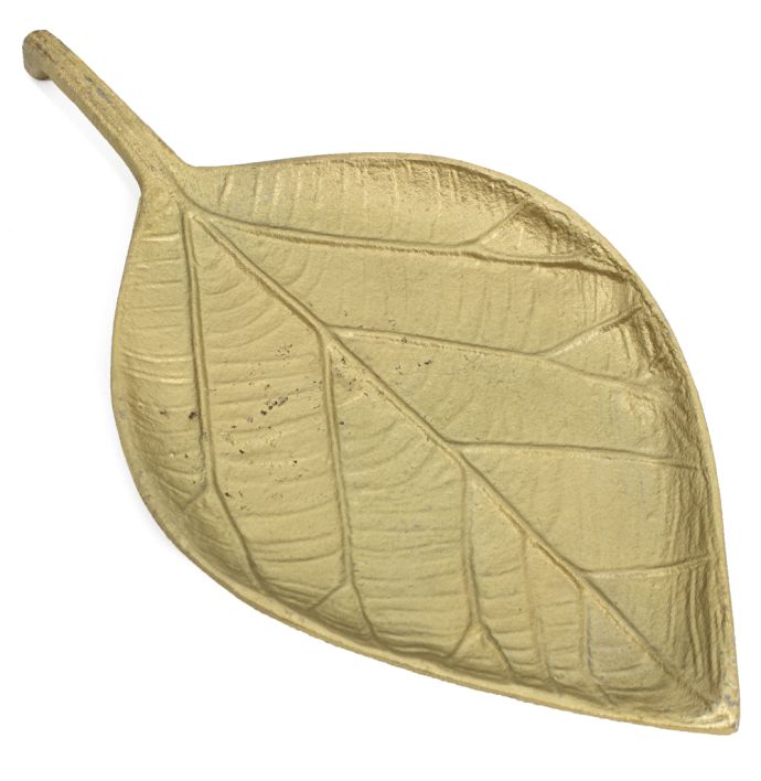 Schaal blad goud
