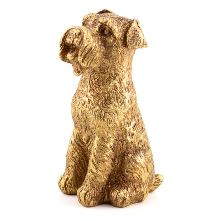Ornament Sniff hond goud