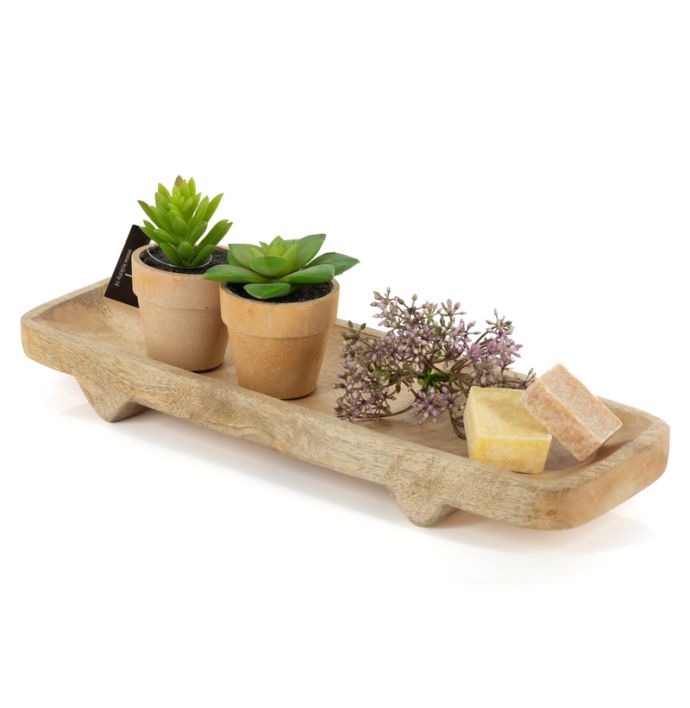 Houten plateau op pootjes