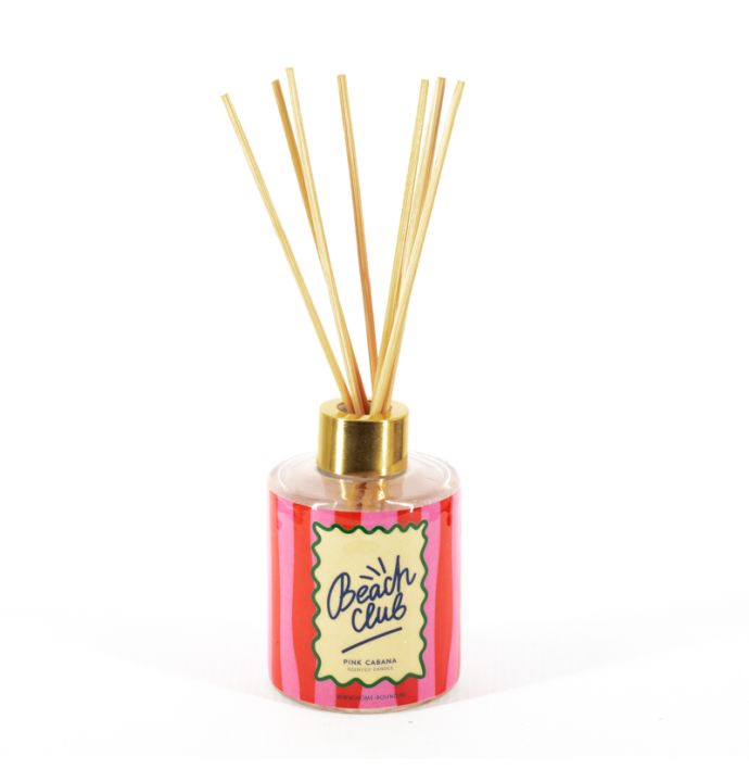 Geurdiffuser stokjes 150ml Pink Cabana