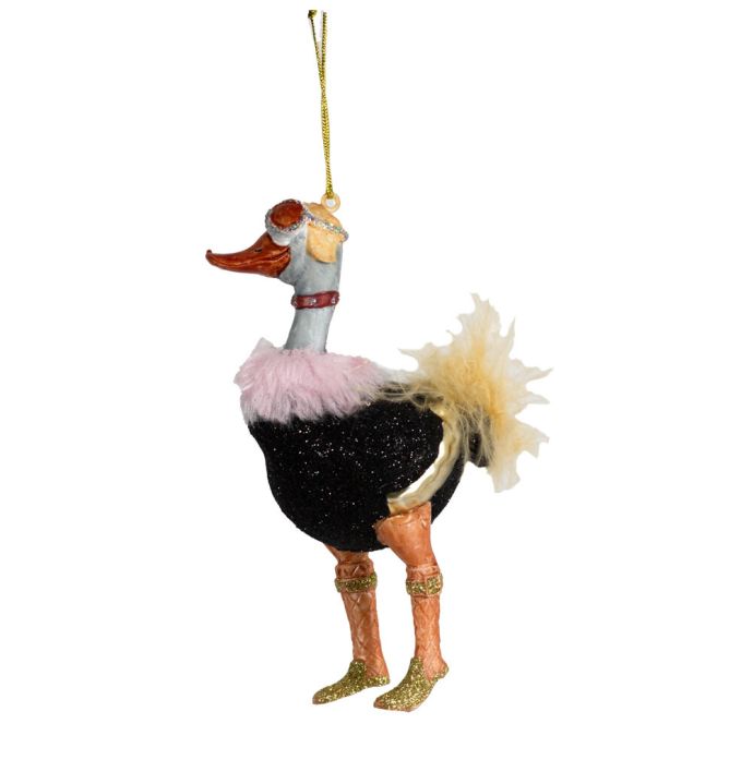 Kerstbal Struisvogel