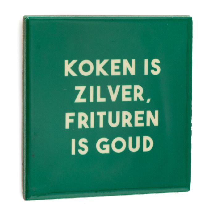 Tegeltje koken is zilver frituren goud