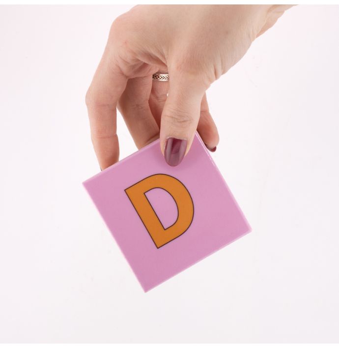 Alfabet tegeltje letter D