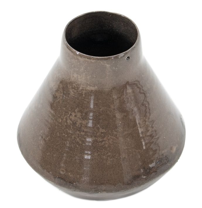 Metalen vaasje vintage pink