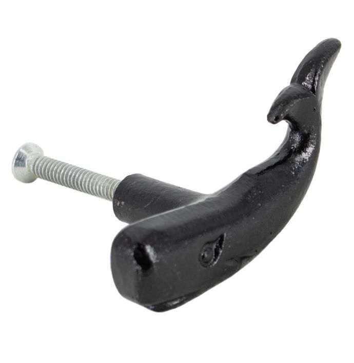 Knopje walvis zwart