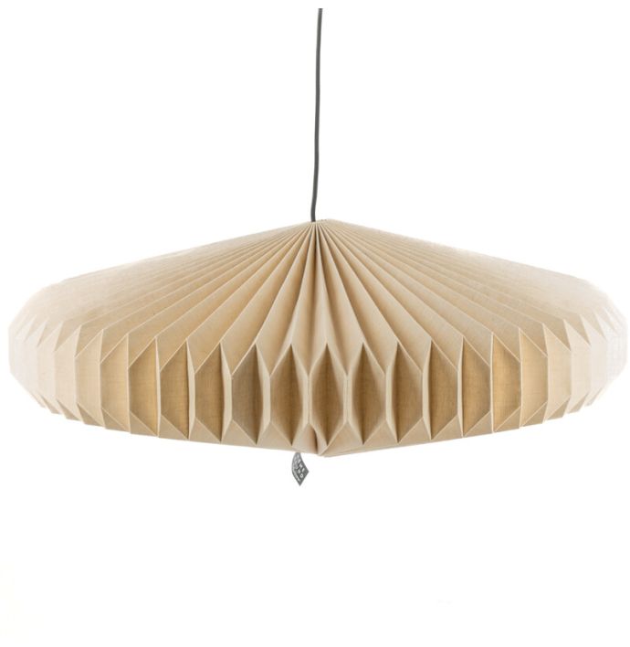 Hanglamp katoen Harmonie ellips 80cm