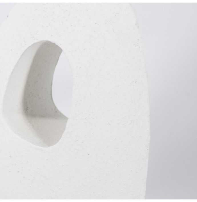 Ornament donut structuur wit