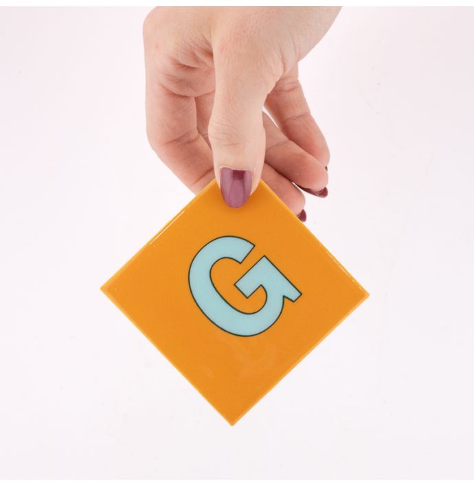 Alfabet tegeltje letter G