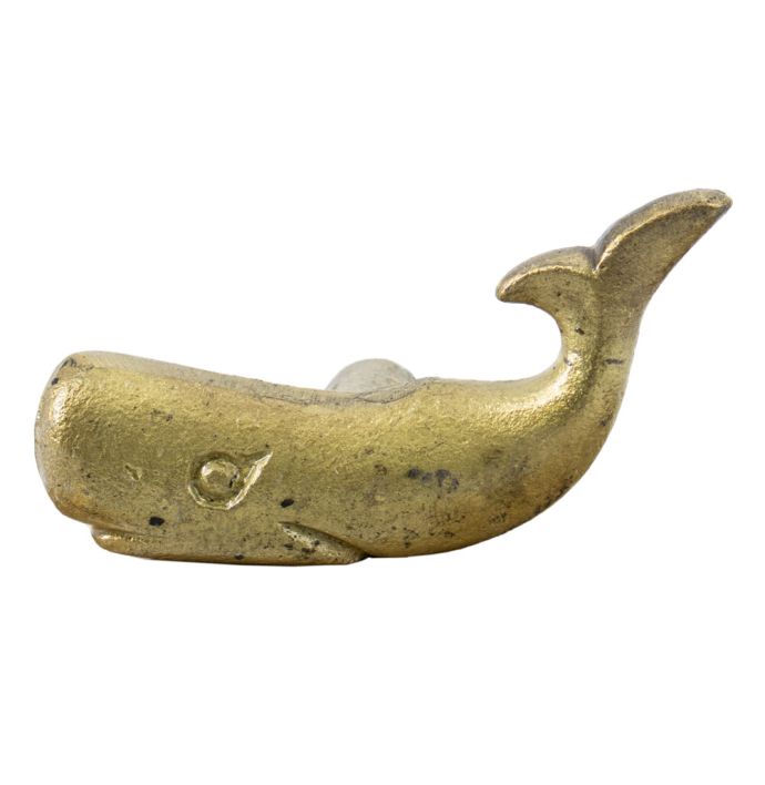 Knopje walvis goud