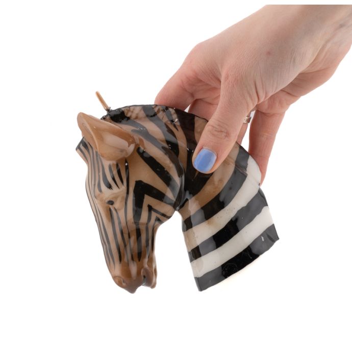 Kaars zebra