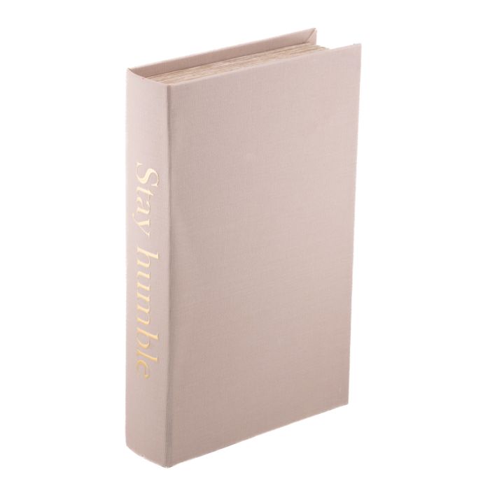 Opbergboek Stay Humble 26x17cm