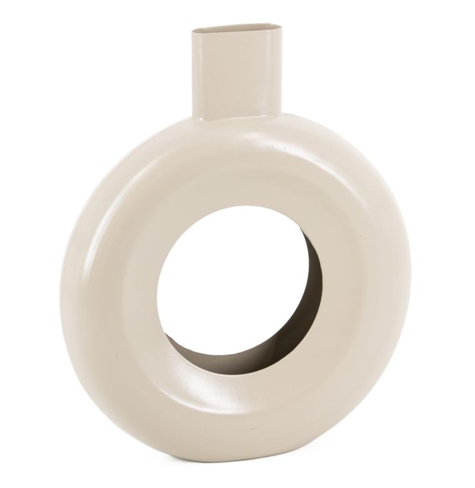 Vaas donut rond sand