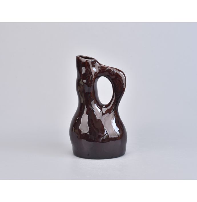 Aardewerk vaas Museo Chestnut
