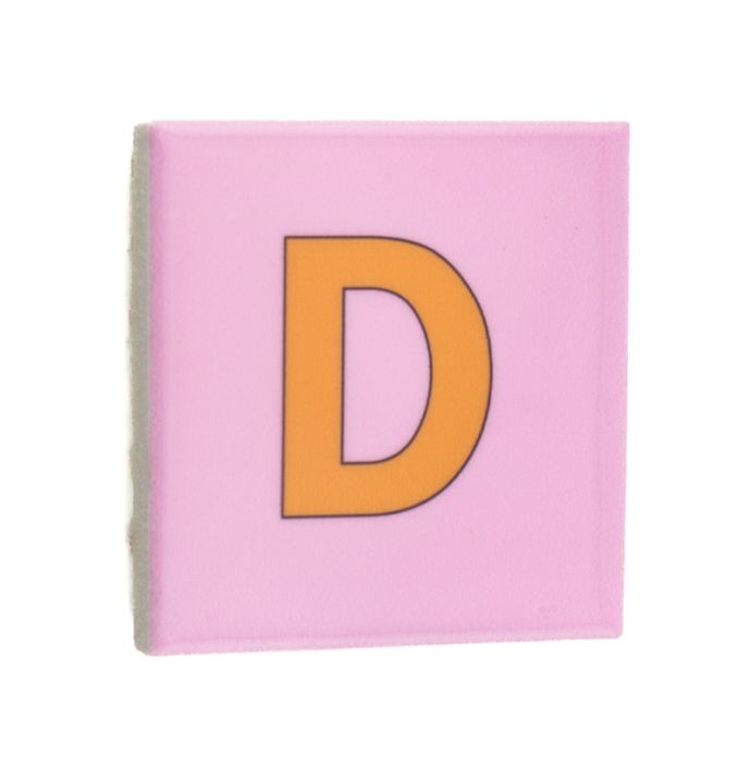 Alfabet tegeltje letter D