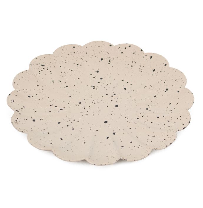 Metalen schaaltje sand dots