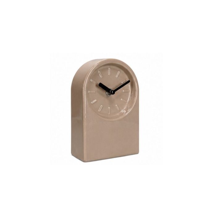 Tafelmodel klok Linea Mocha