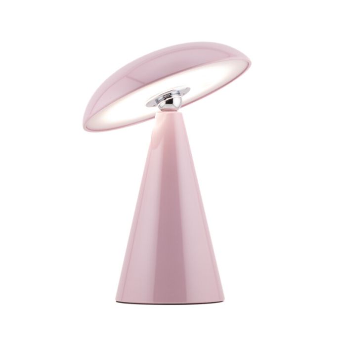 Bureaulamp Mushie LED op accu lila