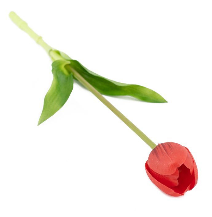 Kunst tulp real touch rood