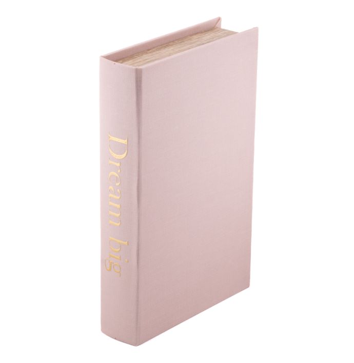 Opbergboek Dream Big 26x17cm