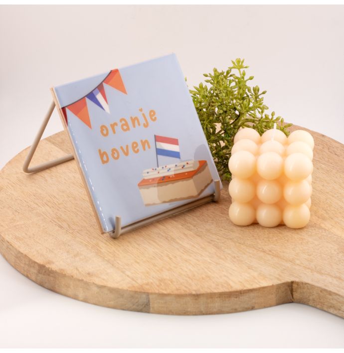 Tegeltje Oranje boven
