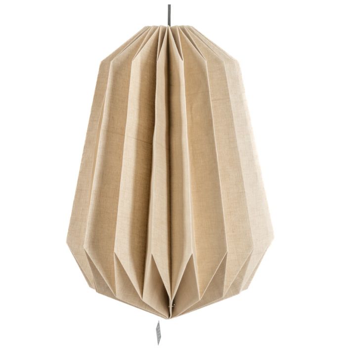 Hanglamp katoen Harmonie drop 42cm