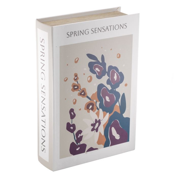 Opbergboek koffietafel spring 30x21cm
